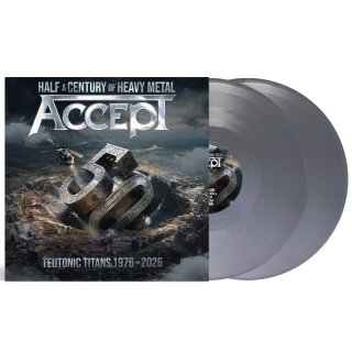 ACCEPT - Teutonic Titans 1976-2026 / 2 LP / Silver Vinyl