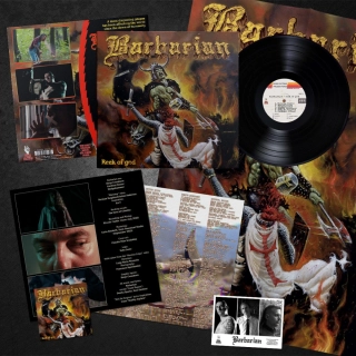 BARBARIAN - The Reek of God / Vinyl